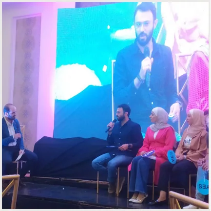 Ahmad Nahas speaking at the 2021 E-commerce Conference